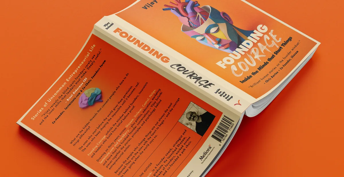 Founding Courage, front and back cover